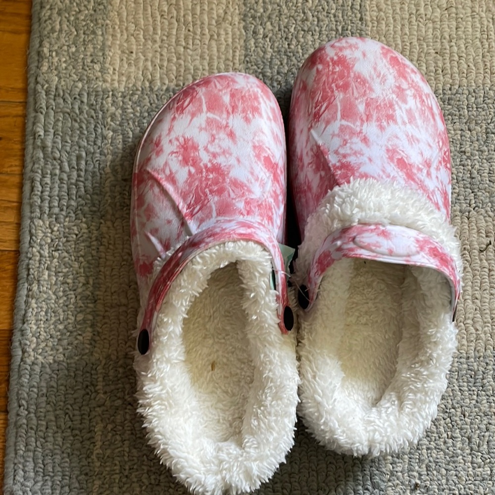 Faux Fur lined Clogs